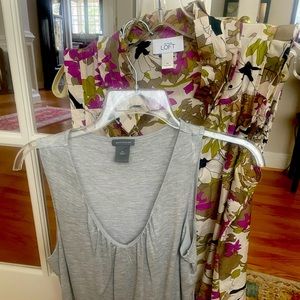 Ann Taylor 2 shirt bundle by Ann Taylor and Loft medium